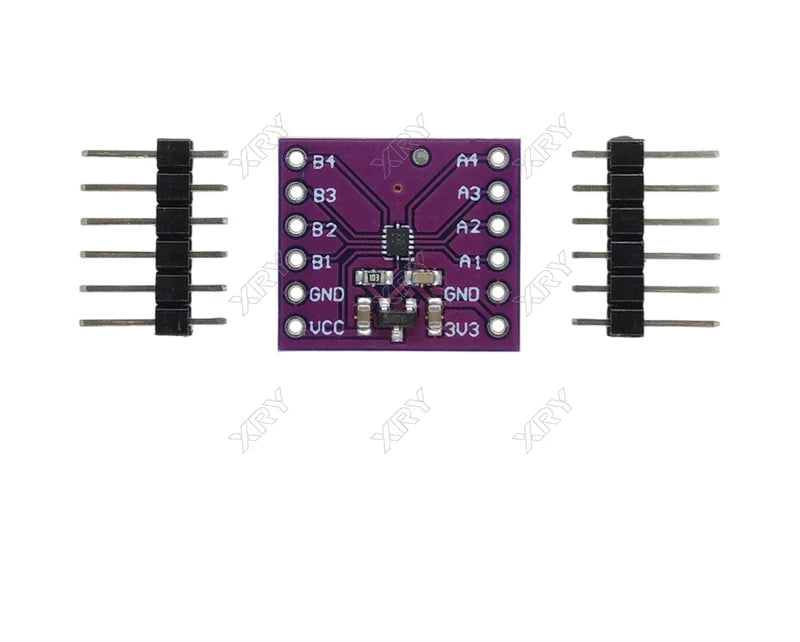 TXB0104 4-Channel Bidirectional Logic Level Shifter Auto Direction Sensing 1.8V to 5.5V for I2C UART GPIO, No Pull-Up Resistors