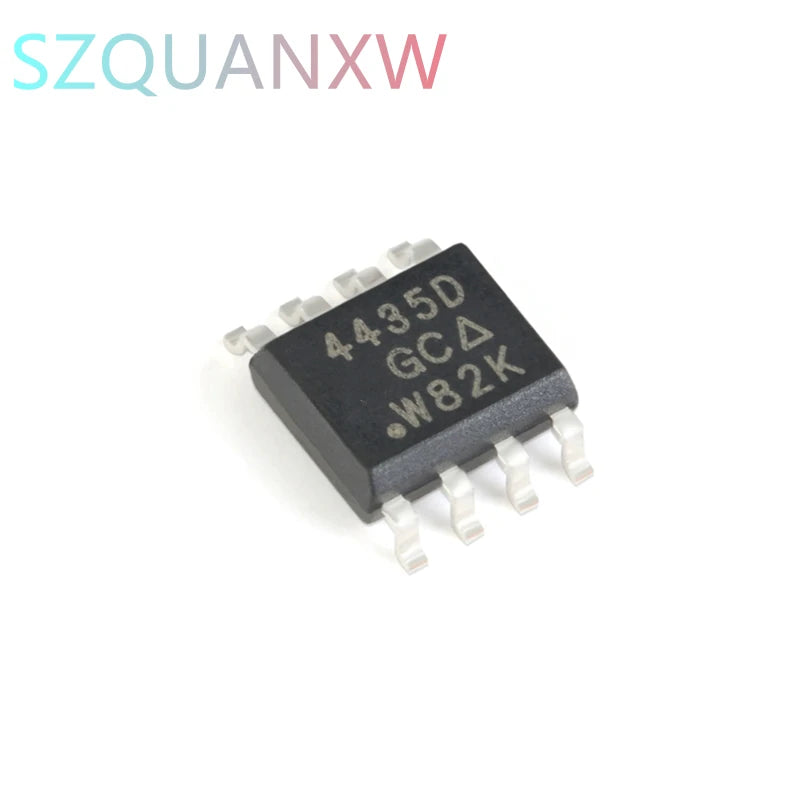 10PCS SI4435DDY-T1-GE3 SI4435DDY SI4435 4435D SOIC-8 30V 8.1A SMD IC P-Channel MOSFET
