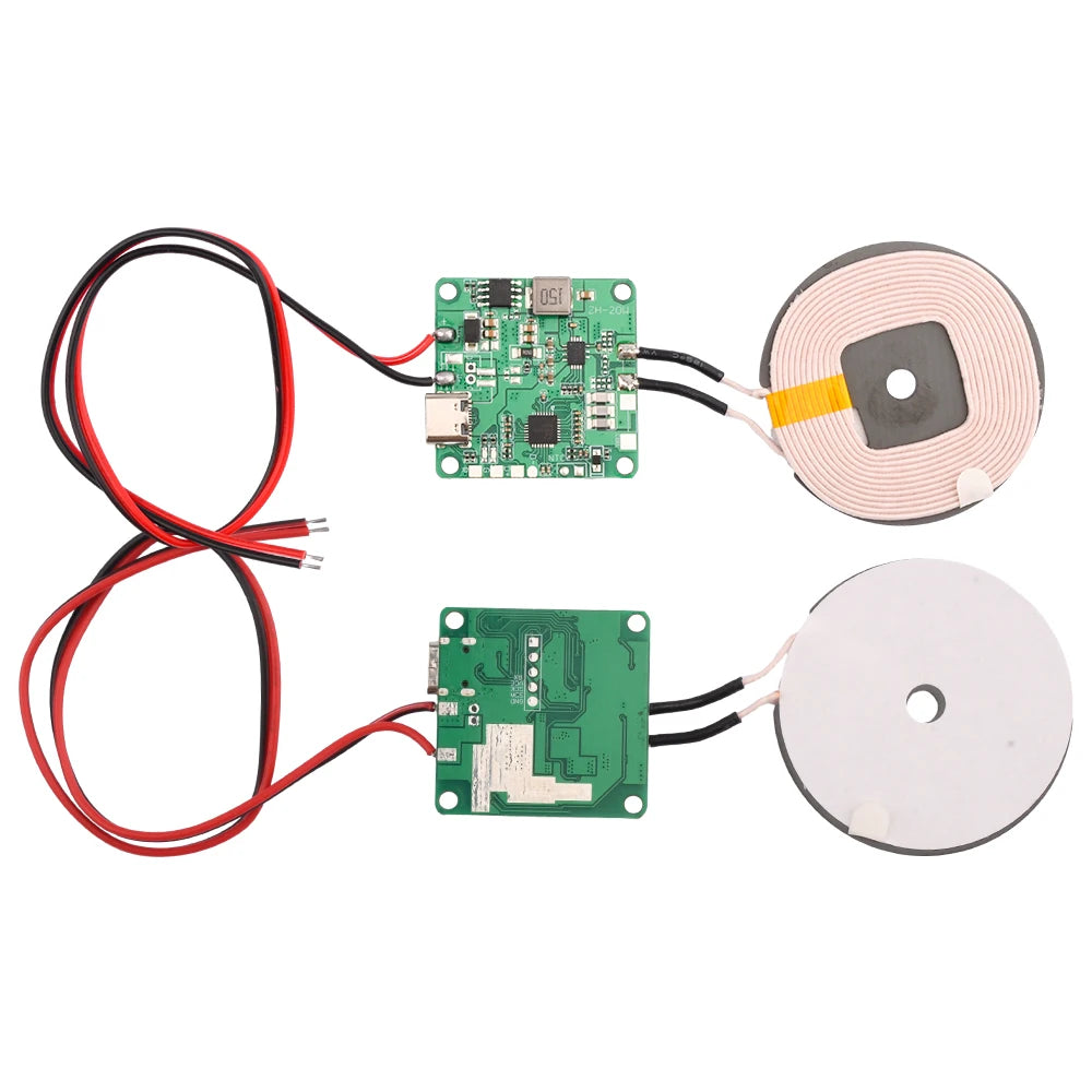 Transmitter Module Coil Circuit Board 20W Type-c Fast Charging Wireless Charger PCBA DIY Standard Accessories