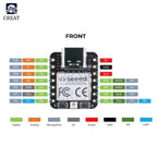 Seeeduino XIAO 2040 Microcontroller Development Board Dual-core ARM Cortex M0+ Processor For Arduino Nano Rp2040 Motherboard