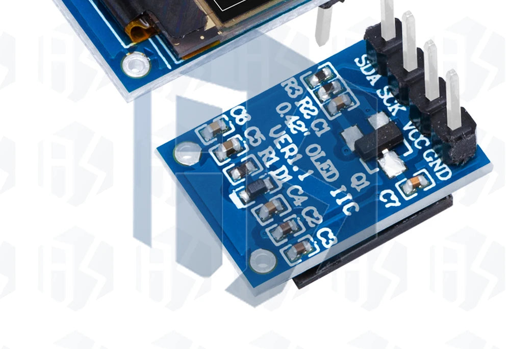 0.42" 0.42 Inch White OLED Display LCD Module 72X40 Serial Screen White Color I2C IIC/SPI Interface SSD1315 72*40 For Arduino