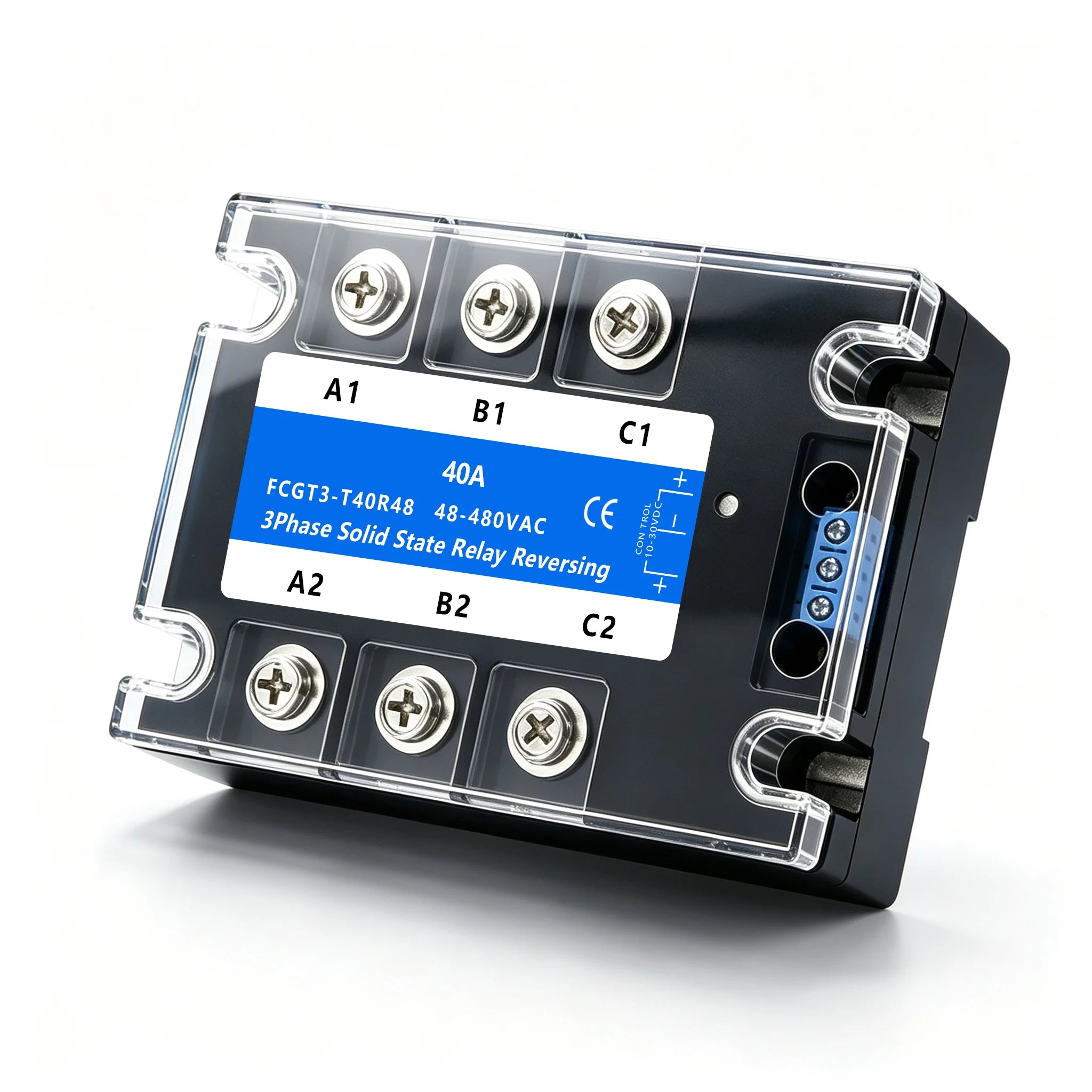 Three-phase Solid State Relay SSR 3 Phase 10A 25A 40A 60A 80A 100A 120A 150A 200A AC Control AC DC Control AC 25DA 380VAC