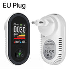 B50B-EU Plug GAS CO Leak Detector Carbon Monoxide Detector Plug In CH4 Methane Combustible Leakage Alarm Sensor Coal