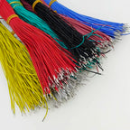 100pcs JST GH1.25mm Single Double Head Terminal Crimp Colorful Electronic 10/15/20/25/30/50/100cm 28awg PVC Wire without Housing