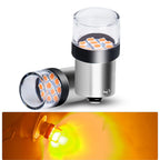 1156 BA15S P21W 1157 BAY15D P21/5W Super Brightness 3030 Chips LED Car Bulbs 12V/24V for Car Brake Reverse Lights Plug and Play