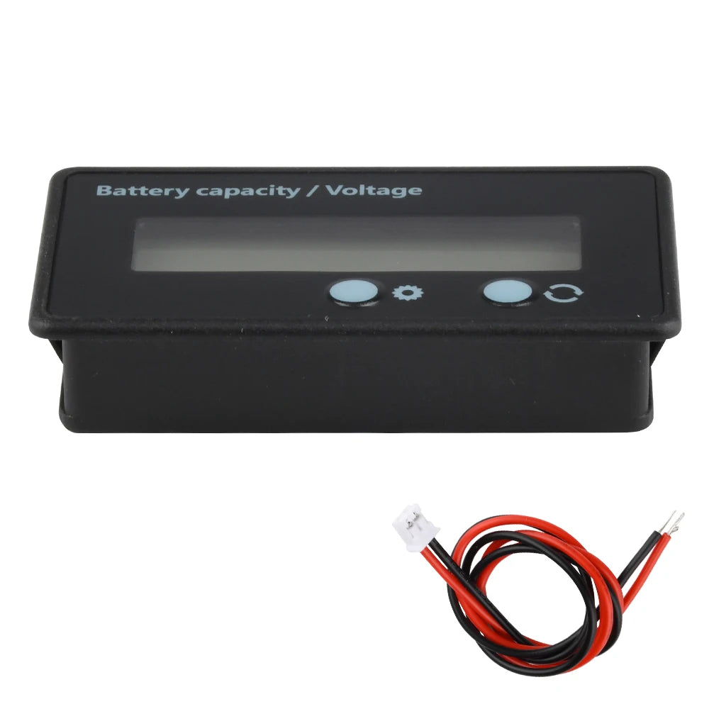 DC6-73V Battery Level Indicator Battery Remaining Charge Percentage Display Voltmeter High Precision Led Digital Display