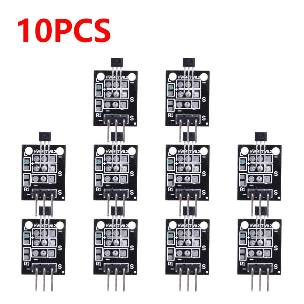 KY-003 Hall Effect Sensor Module A3144 Standard Hall Effect Magnetic Sensor Module Works with Arduino Boards