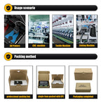 TB6600 / DM542 / DM556 Nema 23 Stepper Motor Driver  with Nema23 Stepper Motor 2N.M 76cm 57hs76 CNC Engraving Milling Machine