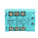 CNTD 3‑Phase Solid State Relay CTRE‑DA Series DC Control AC 10‑120A Industrial SSR Module 4‑32VDC Input 40‑480VAC Output