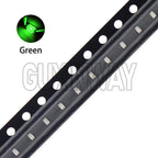 100PCS 0603 SMD LED Light Emitting Diode SMD LEDs Blue Red Yellow Green Warm White Orange UV Pink