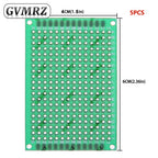 Single Sided Green PCB Prototype Board Universal Through Hole Perfboard for DIY Electronic Projects