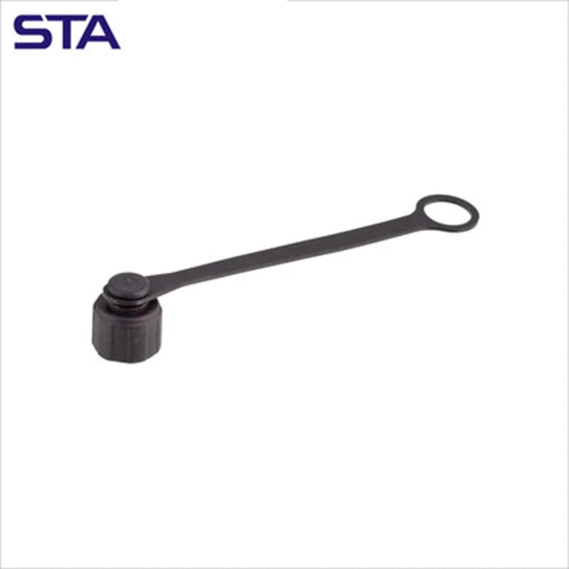 5Pcs M12 Connector Dust Cover M12 Inner Thread Outer Thread Plastic Metal Waterproof Cover IP67 Plug Protection Cover