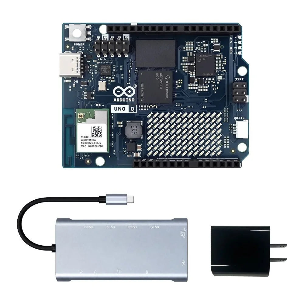 Hot Sale Arduino UNO Q Starter Bundle Kit for Arduino UNO Q with Expansion Dock