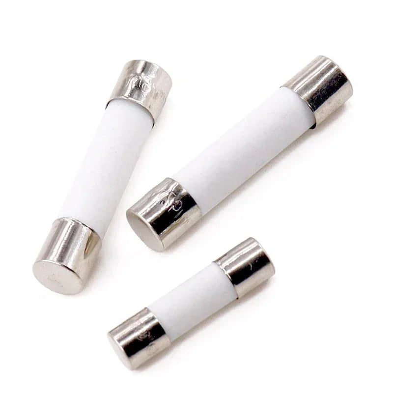 5x20 6x30 Mm 250V 0.25A -30A AMP Fast Blow Tube Ceramic Fuse