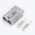 Power Connectors 50 AMP Plug Cable Terminal 600V Grey Red Quick Plug Connector Battery Power Connector