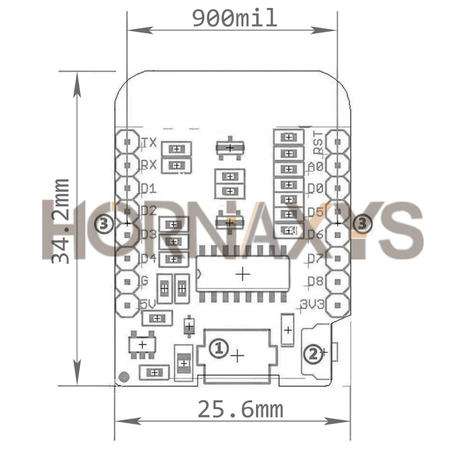 1-10PCS/WeMos D1 Mini TYPE-C/Micro USB ESP8266 ESP-12F CH340G V2 Module WiFi D1 Mini Development Board 3.3V With Pin For Arduino