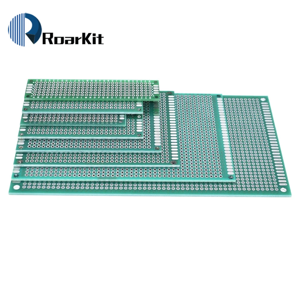 Universal PCB Circuit Protoboard Double Sided Breadboard 2x8 3x7 4x6 5x7 6x8 7x9 8x12 9x15 CM DIY Electronic Kit