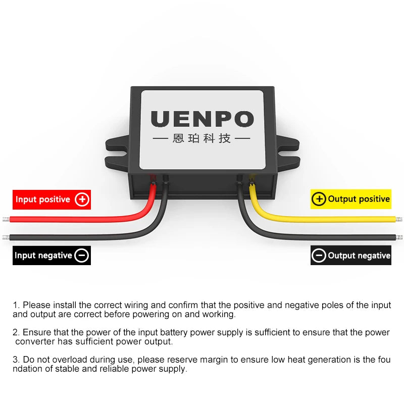 9V-36V to 12V13.8V19V24V DC Voltage Regulator 24V to 12V Power Converter 12V to 12V Automotive Automatic