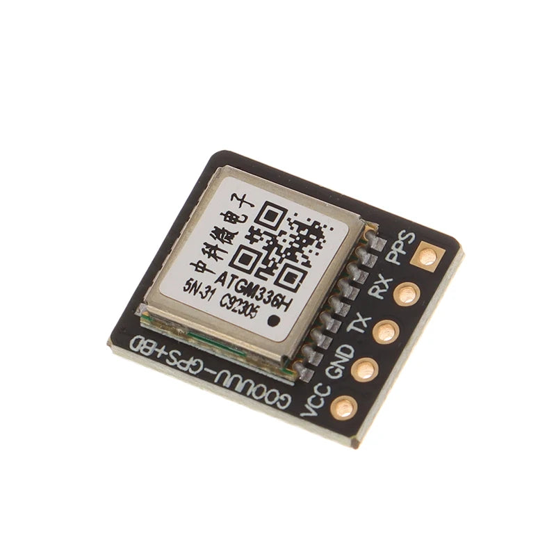GPS+BDS Beidou Dual-Mode Module Flight Control Satellite Positioning Navigator/w Antenna Pins ATGM336H Replacement For NEO-M8N