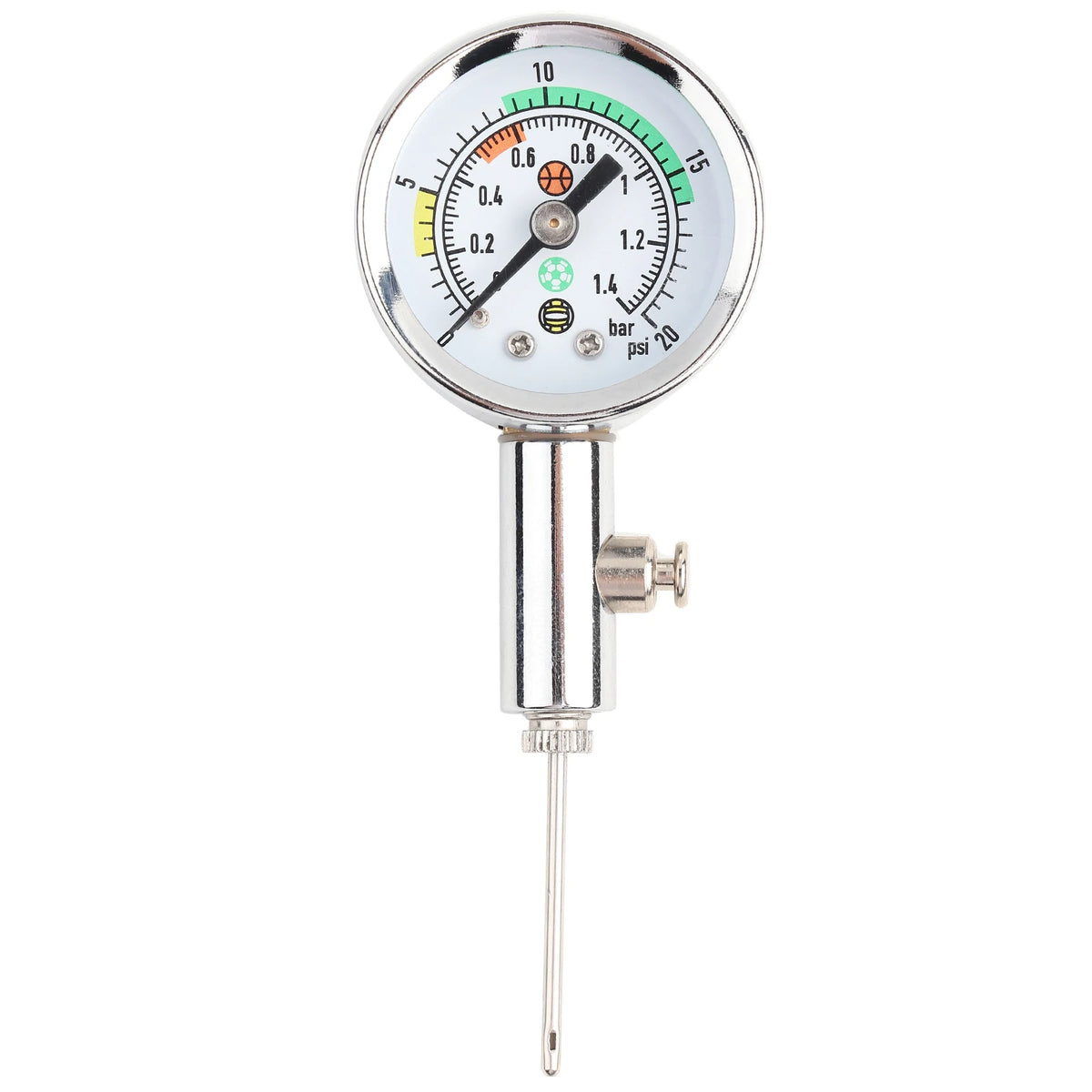 Air Guage Mini Air Gauge Mini Utility Air Pressure Gauge Barometer Tool for Basketball Football Volleyball Ball Pressure Gauge