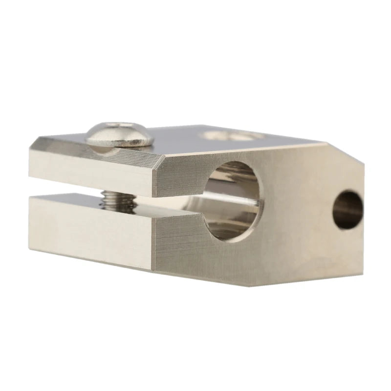 Mellow 1Pcs Aluminum/Copper Prusa Mini Heater Block For PT100 Sensor Cartridge Thermocouple&Thermistor HotEnd For 3D Printer Kit