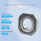 Hengxiang 30-40mm MPN80 BISS C/SSI Multi-turn Max 24 Bits Servo Motor Absolute Encoder IP50 Hollow Shaft Rotary Encoder