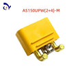 1PCS AS150U、AS150UPW(2+4)、AS150UPB Connector Amass Male Female Male High Current Model Airplane Plug