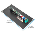 DIY Digital BT Amplifier Subwoofer Board 30W Amp DC 5V MP3 Decoder Board with BT5.0 USB Module and Remote Control for Speakers