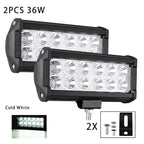 Car Work Light LED Offroad 4x4 Spotlights Fog Lamp Diode Headlight SUV ATV Tractor Boat Trucks Excavator Light Bar 12V 24V