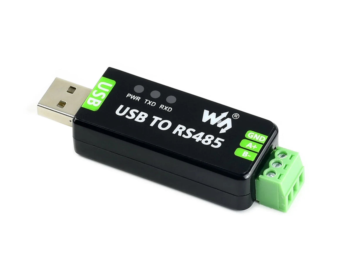 Waveshare Industrial USB To RS485 Converter USB TO RS485 Bidirectional Converter Compatible with Linux/Android/Windows 11/10/8/7