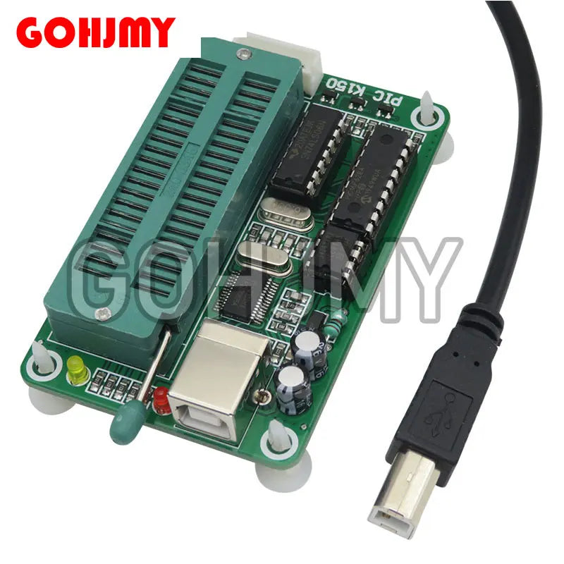 1pcs/lot 1SET PIC Microcontroller USB Automatic Programming Programmer K150 + ICSP Cable