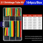 Heat Shrink Tubing Kit 73-900PCS 2:1 3:1 4:1 Ratio Cable Wire Insulation Sleeve Electrical Repair Protector Heat-Shrink Tube Set