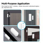 Zigbee Wifi Door Window Entry Sensor Security Burglar Magnetic Alarm Smart Life Compatible with Alexa Google Home Tuya