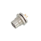 CAZN M8 Welding Panel Connector Male Female Back Mount Socket SMD 3 4 5 6 8 Core Angle Pin Male and Female Socket