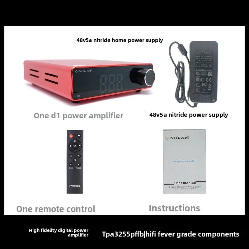 D1 tpa3255 pffb digital mini home pure post-stage hifi fever high power amplifier