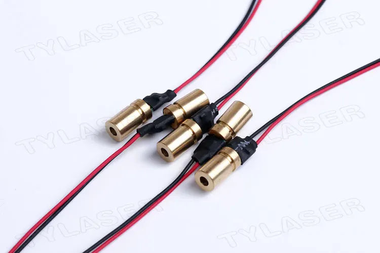 D6x10mm 650nm Red Dot Laser 1mw 5mw 10mw 50mw Laser Module Industrial Grade APC Driver for Stone Woodwork Cutting Alignment