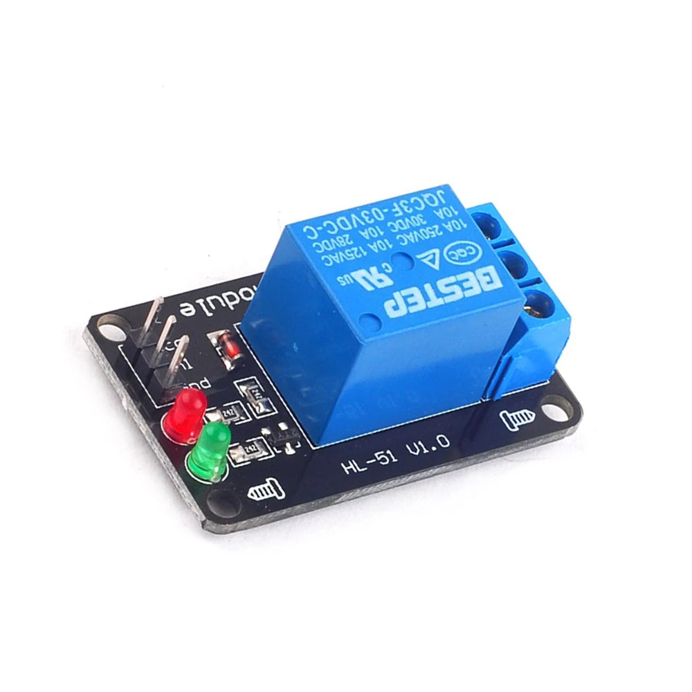 3V 3.3V 1/2/4 Channel Relay Module Low Level Trigger Liluminated Relay with Lamp Relay Output 4 Way Relay Module Power Supply