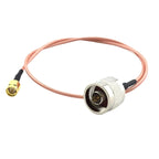 RG316 Cable N Male Female To SMA Male Female Extension Conncetor N Type L16 To RPSMA Crimp for RG-316 Low Loss Coax Copper Brass