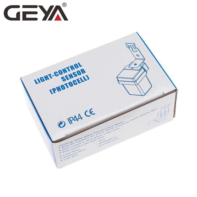 2PCS GEYA Photocell Street Light Switch AC220V 10A Photo Control Photoswitch Sensor Switch Automatic Night ON Day OFF