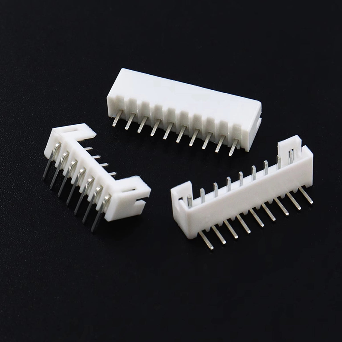 50pcs JST PH2.0 2mm Connectors Leads PH 2.0 2P 3P 4P 5P 6P 7P 8P 9P 10P 11P 12 pin Header 2.0mm male material PH-A straight pins
