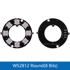 5V 1Bit 3 4Bit 7 8Bit 9 12Bit 16Bit 24Bit 32Bit 64 Bits WS2812 5050 RGB LED Ring Lamp Light + Integrated Drivers For Arduino Diy