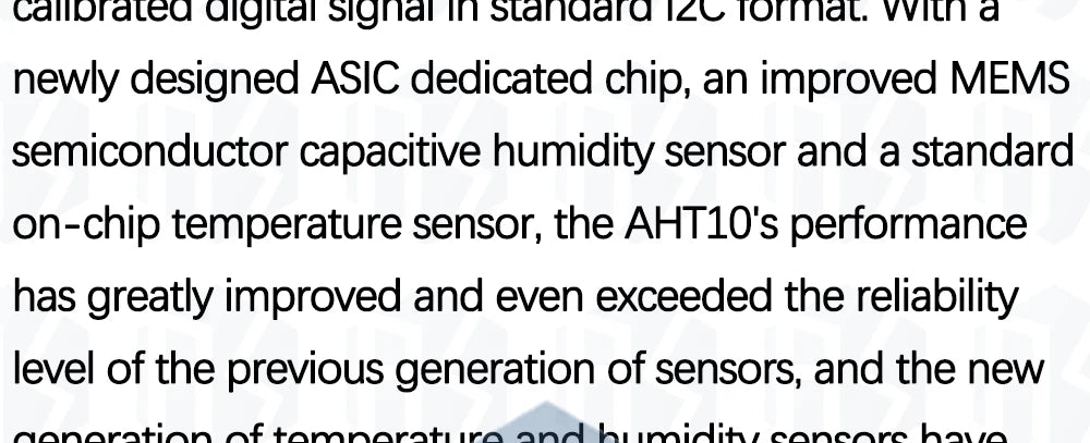 AHT10 I2C Digital Temperature and Humidity Sensor Module High Accuracy Replace DHT11 DHT22 SHT20 for Arduino DIY Projects