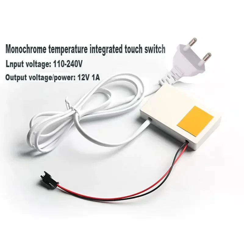 AC 110V-220V High Quality 12V 1A Bathroom Mirror Switch Touch Sensor For Led Light Mirror Headlight Bathroom Capacitance Sensor