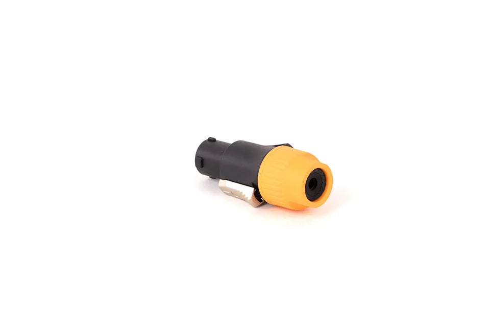1pc 3Pins Male Powercon Power Supply Plug Industrial Audio LED Large Screen Lighting PA66 Material IP65 Grade