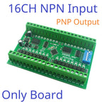 8/16/32 DI-DO Modbus DMOS PNP Output & NPN/PNP Input Module PLC RS485 Remote IO Expansion Board