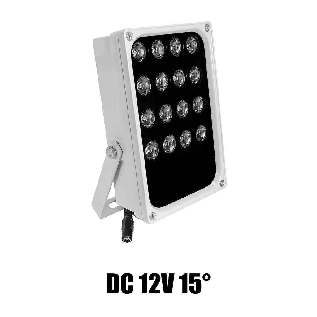 940nm AC110V~220V / 12V DC Outdoor IP66 Invisible Infrared Lights Night Vision IR Fill  Lamp For Security Camera