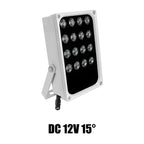 940nm AC110V~220V / 12V DC Outdoor IP66 Invisible Infrared Lights Night Vision IR Fill  Lamp For Security Camera