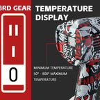 Graffiti Style Digital Display Heat Gun Car Wrap Vinyl Film PPF Installation Tool Hot Air Gun for Auto Tinting Wrapping Accessor