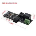 LILYGO T-SimHat CAN RS485 Relay 5V Optocoupler Isolation Module