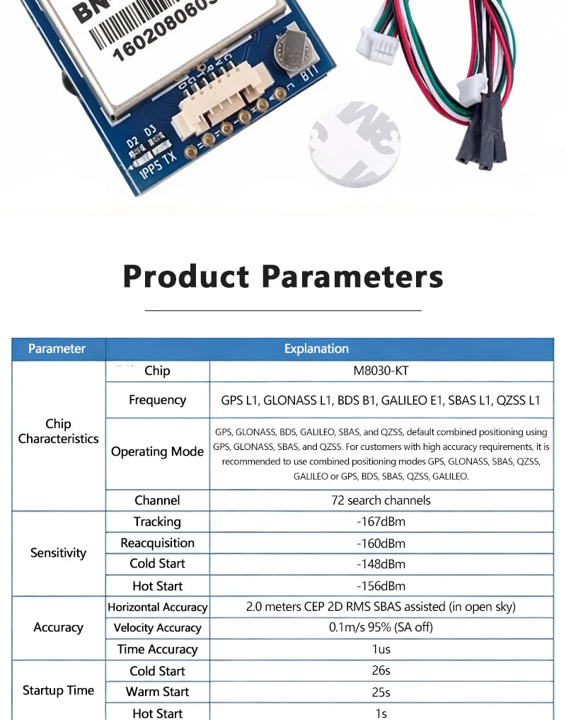 BN‑180 BN‑220 BN‑880Q GPS Module GNSS Receiver Module GPS GLONASS BDS Dual Mode Positioning Module PPS Timing